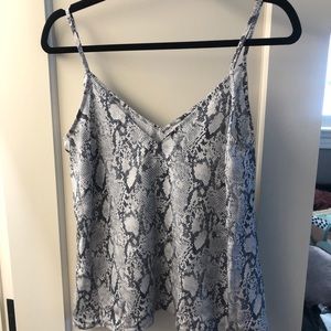 Frame Reptile Print Top (M)